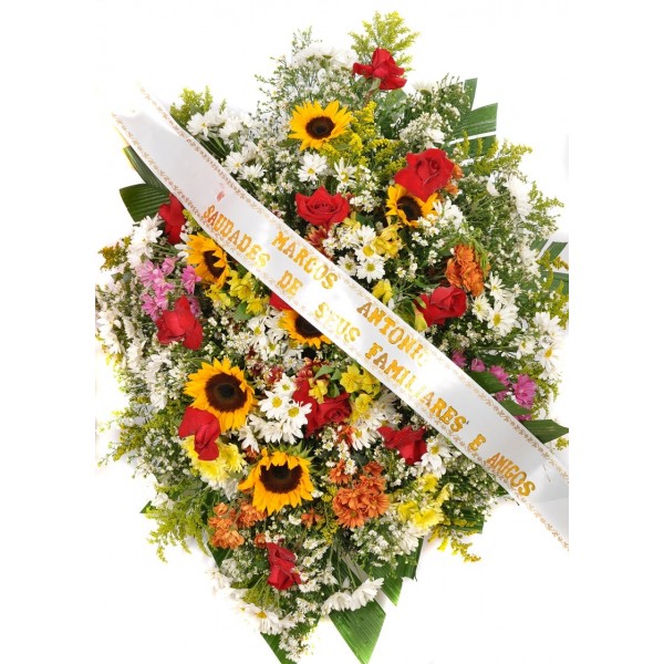 Coroa de Flores Condolências